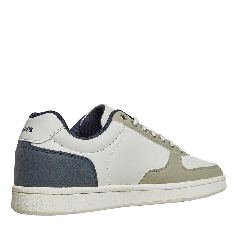 Levi's Mens Reece Trainers Regular White