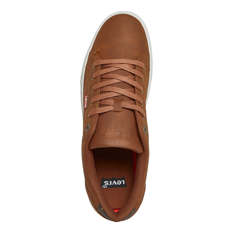 Levi's Mens Courtright Trainers Brown