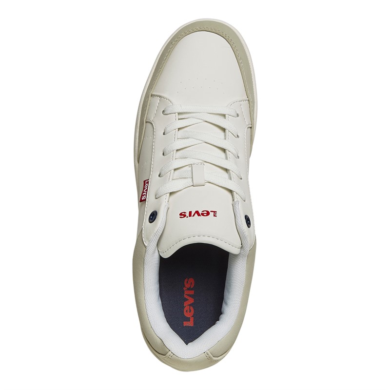 Levi's Mens Billy 2.0 Trainers Brilliant White