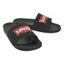 Levi's Mens June Batwing Sliders Regular Black