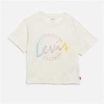 Levi's T-Shirt Weiß Alyssum Mädchen Meet and Greet Skript