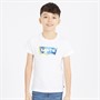Levi's Drenge Landskab Batwing Fyld T-shirt Lys Hvid