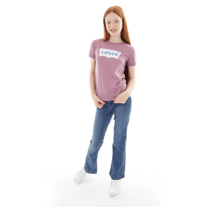 Levi's Girls Batwing T-Shirt Dusky Orchid