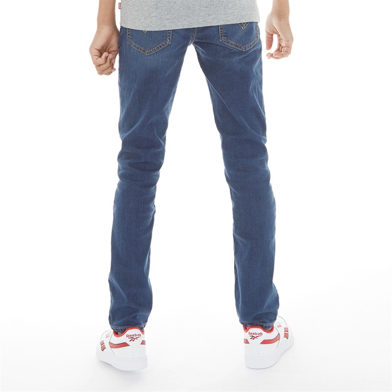 Levi's Jeans Garçon 512 Coupe Slim Taper Eco Bleu Clair