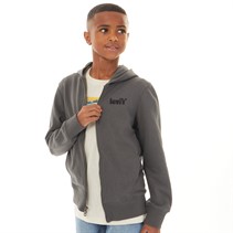 Levi's Boys Logo Full Zip Hoodie Dark Shadow