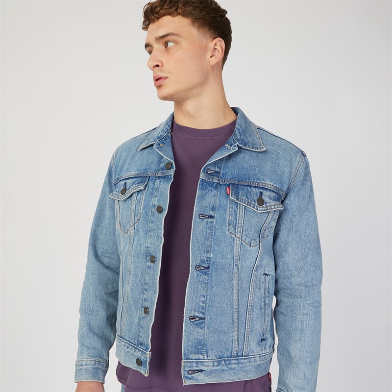 Levi's Mens The Trucker Jacket Light Stonewash