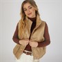 Levi's Womens Pillow Bubble Gilet Travertine