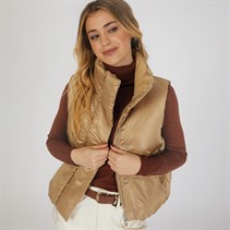 Levi's Womens Pillow Bubble Gilet Travertine