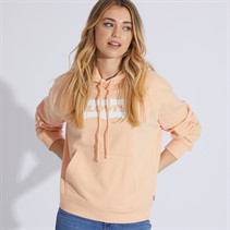 Levi's Womens Graphic Standard Hoodie Hoodie Ssnl Bw Almond Cream