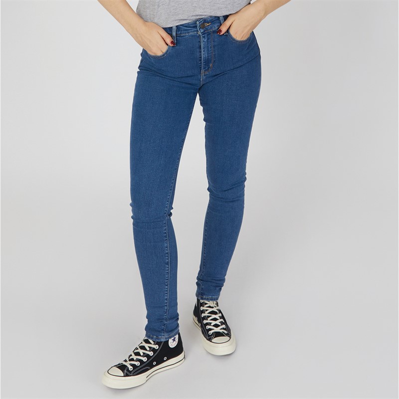 Levi's Womens 721 High Rise Skinny Jeans Bogota Heart