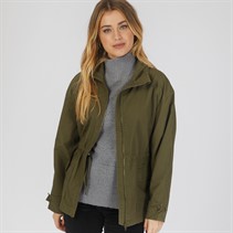 Levi's Womens Enid Classic Utility Coat Olive Night