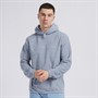 Levi's Mens Hm Polar Fleece Hoodie Mid Tone Grey Heather