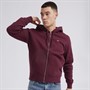 Levi's Mens Core Zip Up Fleece Hoodie Fig Purple