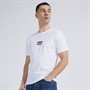 Levi's Mens Graphic Crew Neck T-Shirt Mini Sportswear Tee Srt White