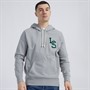 Levi's Mens Standard Graphic Hoodie Ls Letterman Hoodie Medium Heather Grey