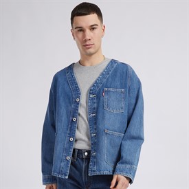 別注　LEVI’S(R) UNION ENGINEER CARDIGAN Union Engineer Cardigan Trucker Jacket - Blue | Levi's® GR