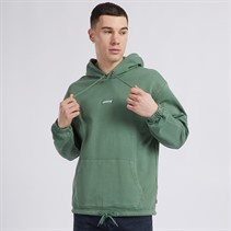 Levi's Mens Relaxed Fit Open Hem Hoodie Garment Dye Myrtle