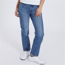 Levi's Womens 501 Straight Fit Jeans Salsa In Sequence