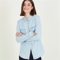 Levi's Womens Iconic Western Shirt Cool Poole