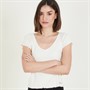 Levi's Womens V-Neck T-Shirt White