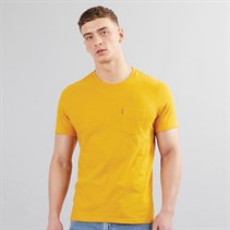 Levi's Mens Classic Pocket T-Shirt Golden Yellow