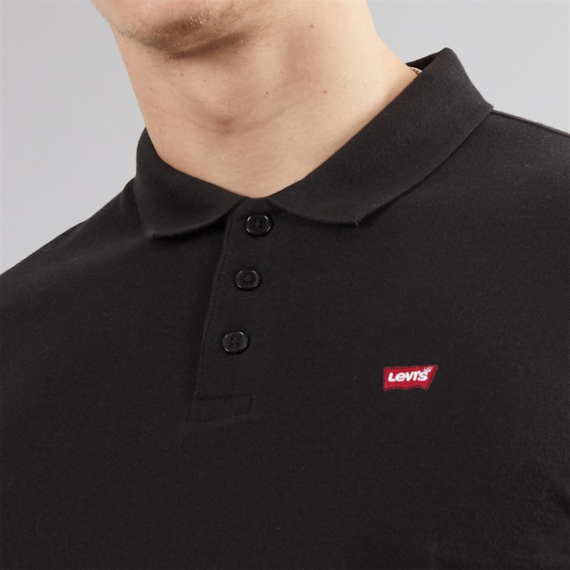 Levi's Mens Hm Polo Mineral Black