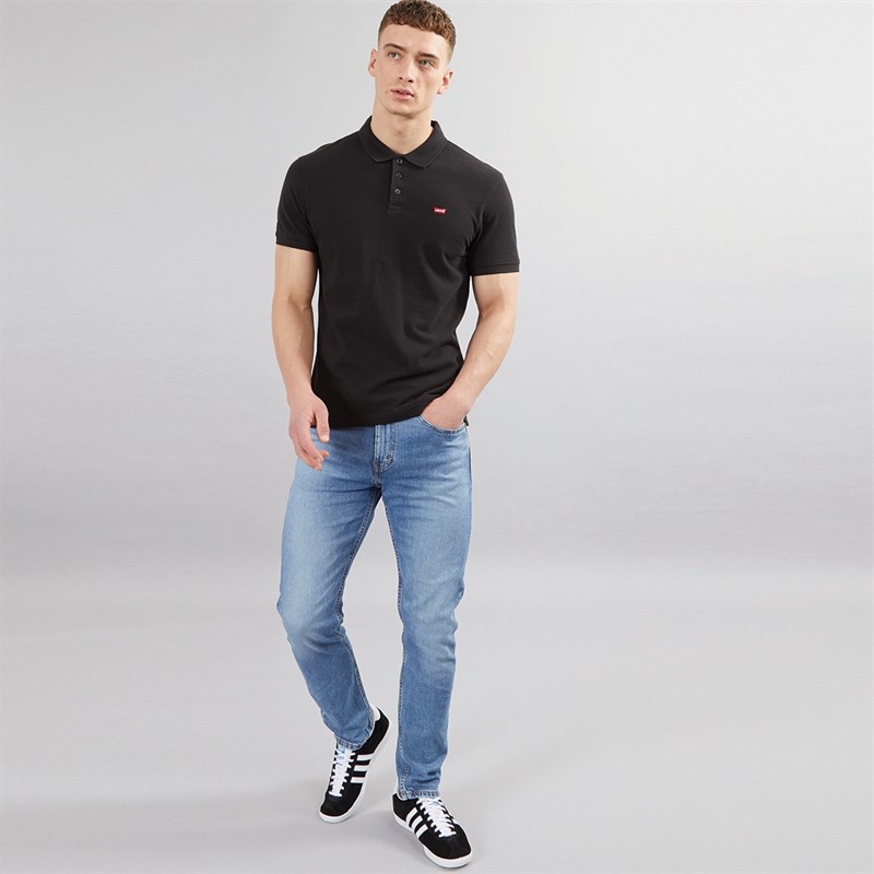 Levi's Mens Hm Polo Mineral Black