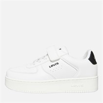Levi's Baskets New Union Enfant Blanc Noir 0062