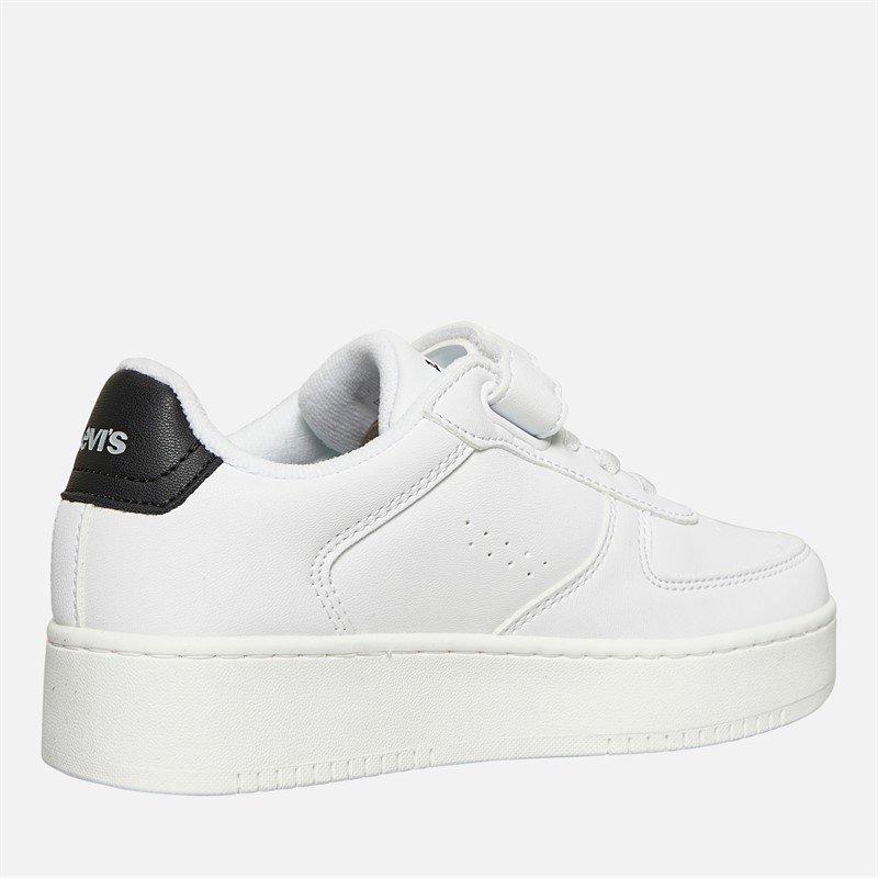 Levi's Kinder New Union Sneakers Weiß Schwarz 0062