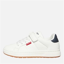 Levi's Baskets Piper Enfant Blanc Bleu 0063