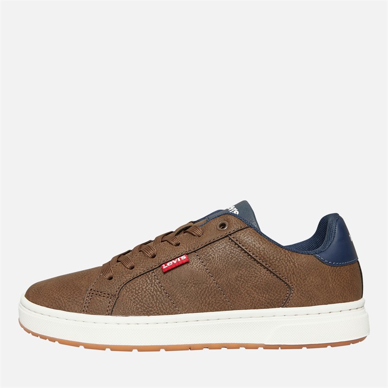 Levi's Junior Piper Turnschuhe Dunkelbraun Marineblau 2241