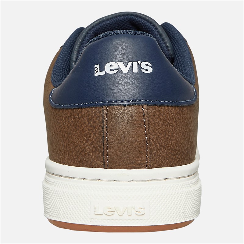 Levi's Junior Piper Turnschuhe Dunkelbraun Marineblau 2241