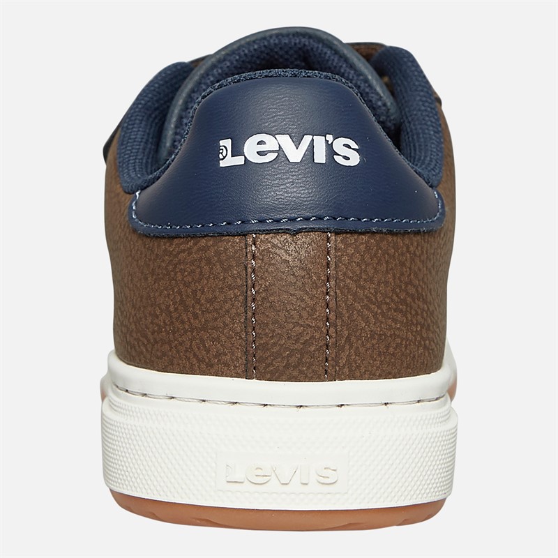 Levi's Kinder Piper Sneakers Dunkelbraun Marineblau 2241