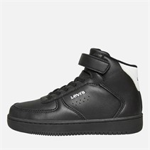 Levi's Baskets montantes New Union Enfant Noir blanc 0008