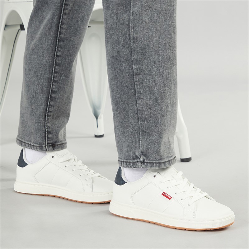 Levi's Junior Piper Sneakers Weiß Blau 0063