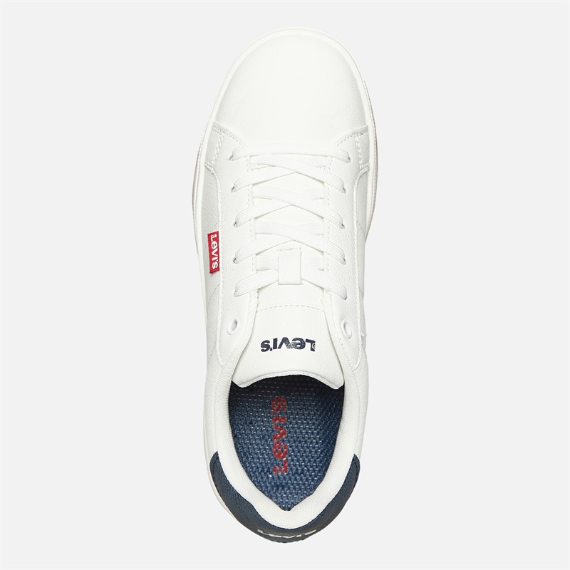 Levi's Junior Piper Sneakers Weiß Blau 0063