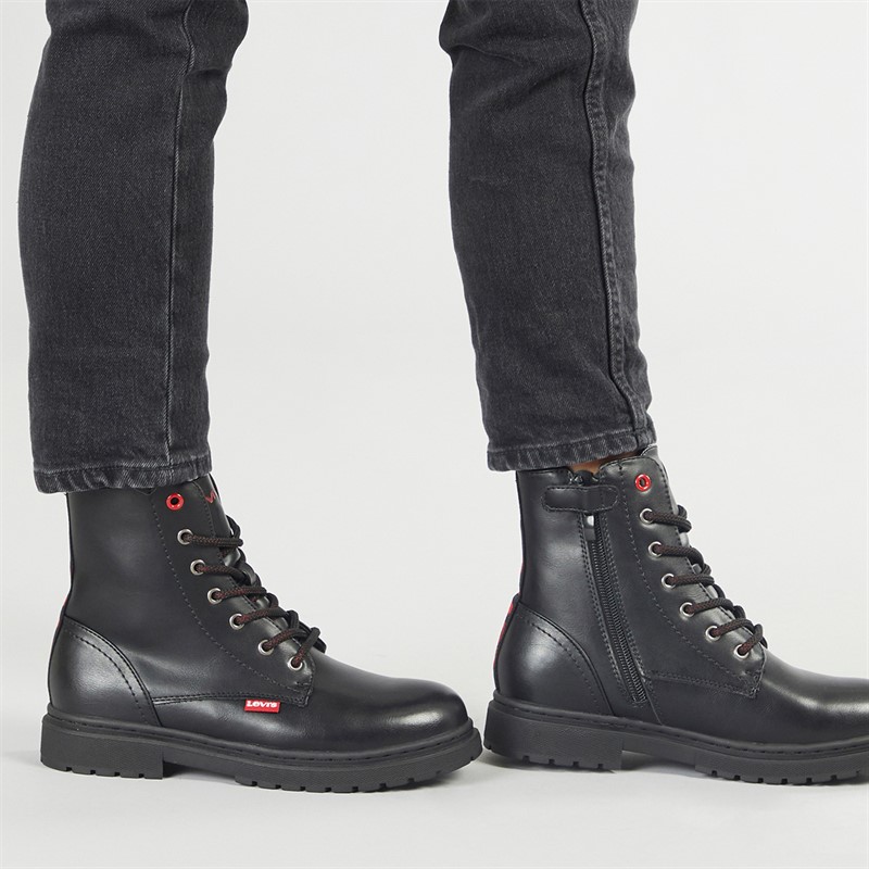 Levi's Junior Cathrine Stiefel Schwarz 0003