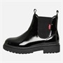 Levi's Junior Mädchen Oliver Stiefel Schwarz Glänzend 2459