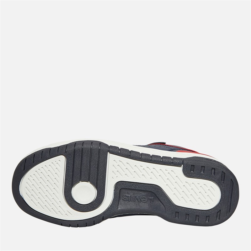 Levi's Kinder Dereck High Top Sneakers Marine Rot 0290