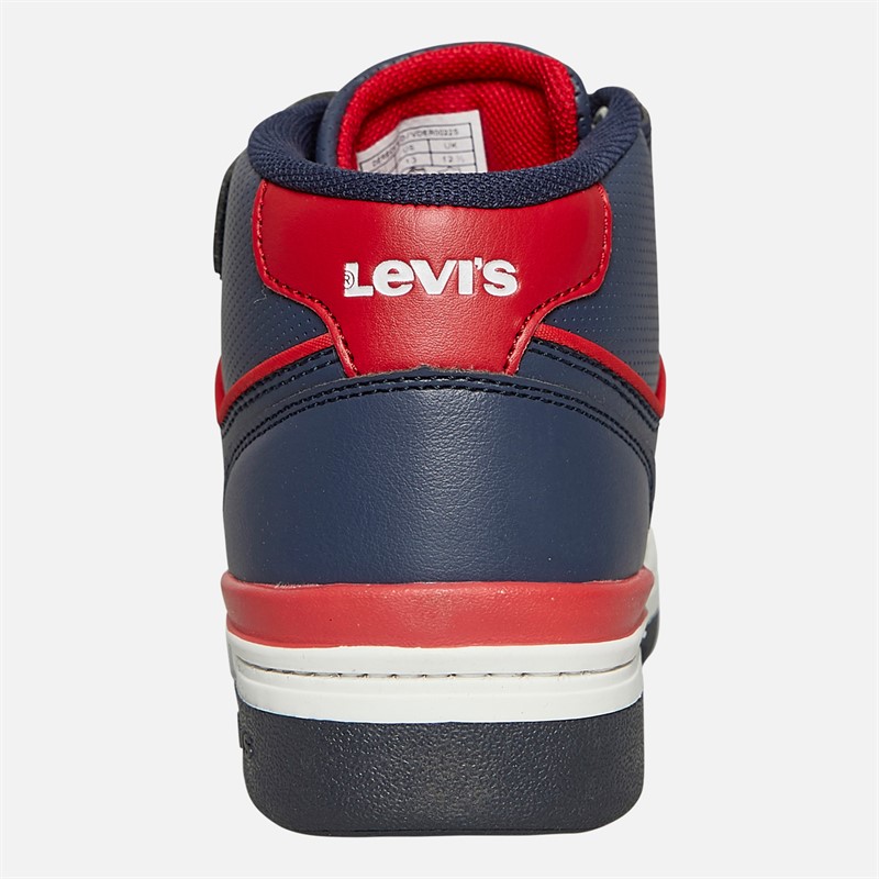 Levi's Kinder Dereck High Top Sneakers Marine Rot 0290