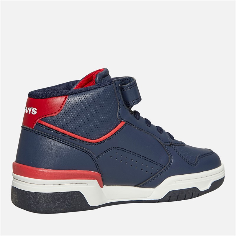 Levi's Kinder Dereck High Top Sneakers Marine Rot 0290