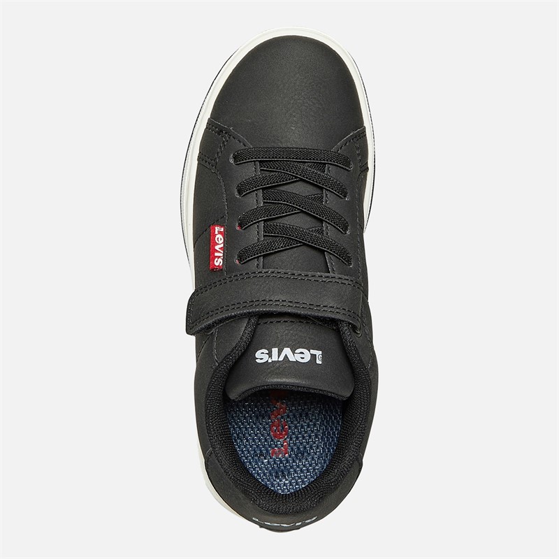 Levi's Kinder Piper Sneakers Schwarz 0003