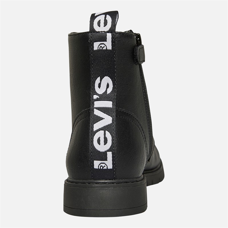 Levi's Junior Pasadena Stiefel Schwarz 0003