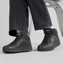 Levi's Baskets Montantes Junior New Union Noir Blanc 0008