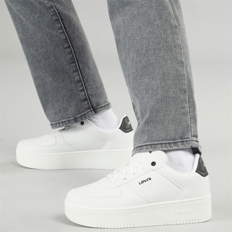 Levi's Junior New Union Sneakers Weiß Schwarz 0062