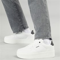 Levi's Baskets Junior New Union Blanc Noir 0062