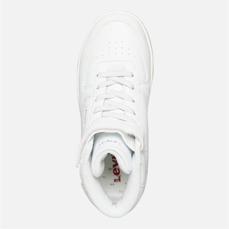 Levi's Kinder New Union Hi Top Sneaker Weiß 0061