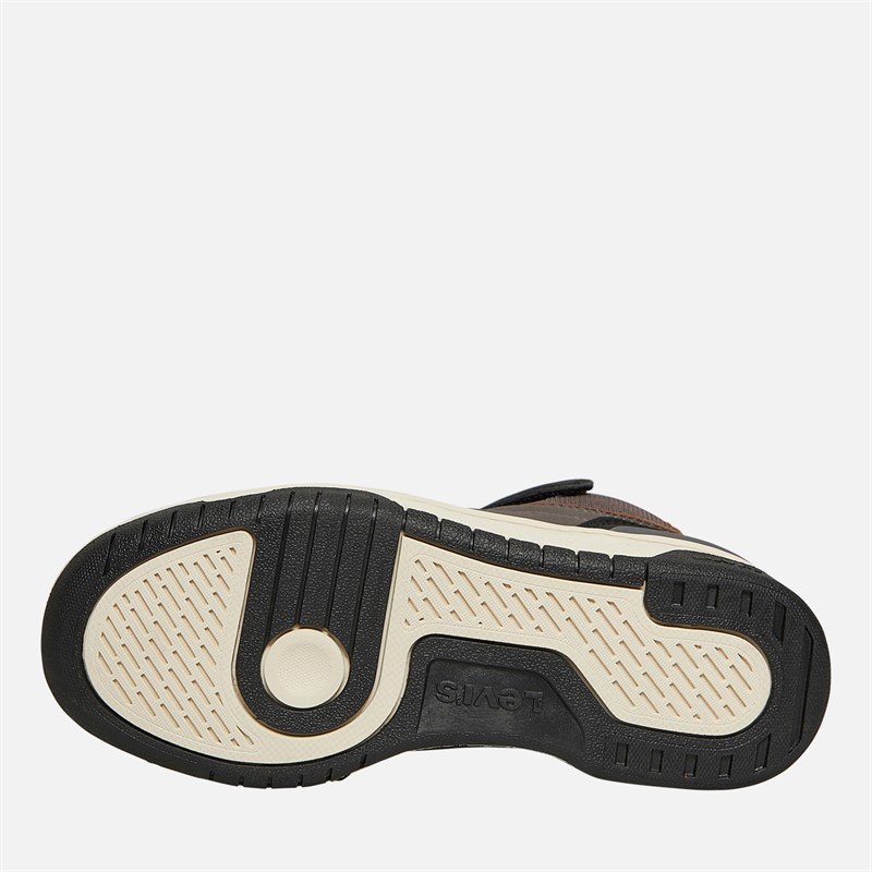 Levi's Kinder Dereck Sneakers Schwarz / Taupe 1364