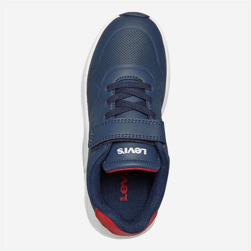 Levi's Kinder Larry Sneakers Marine / Rot 0290