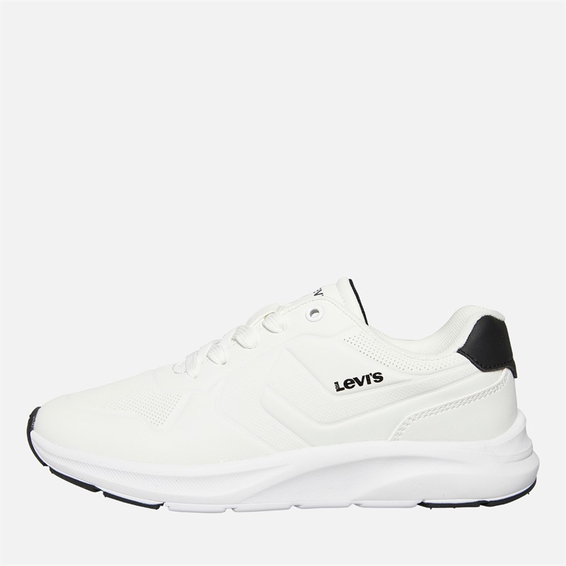 Levi's Junior Larry Sneakers Wit / Zwart 0062 - Maat 37